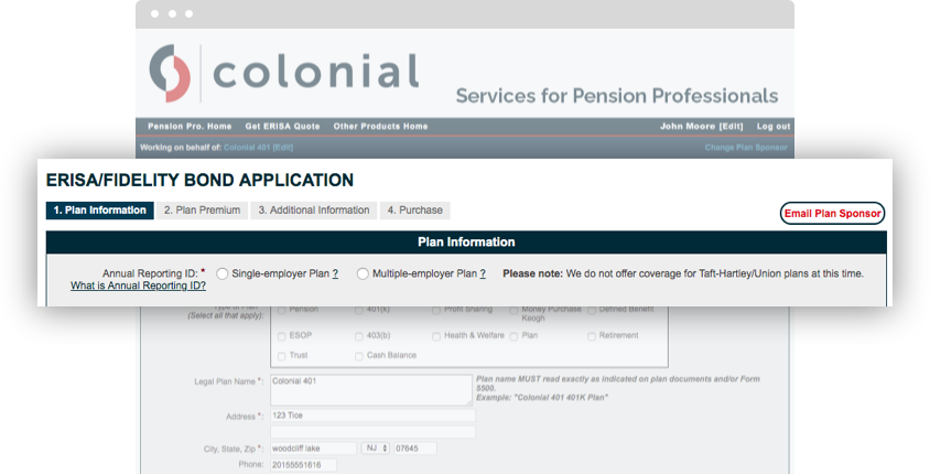 demonstrating client application initiation